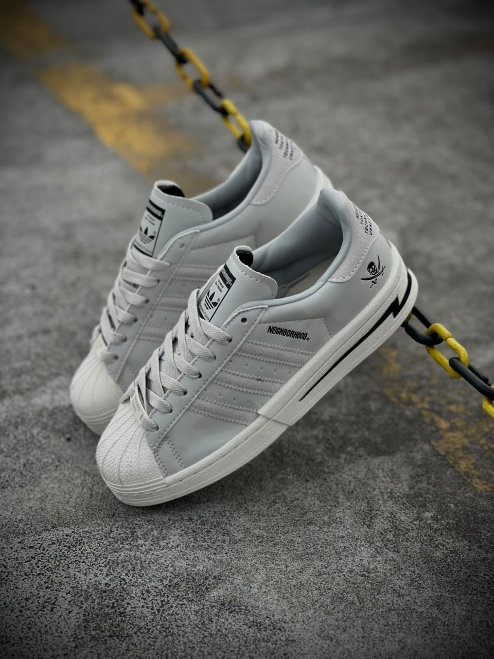 adidas Superstar x Neighborhood Glow Grey